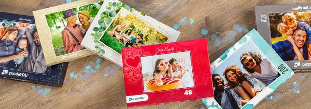 A caixa ideal para o teu puzzle fotográfico