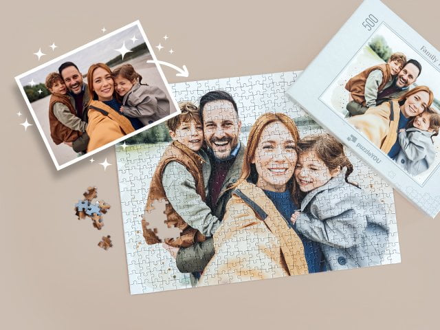 Puzzle personalizado AI Art