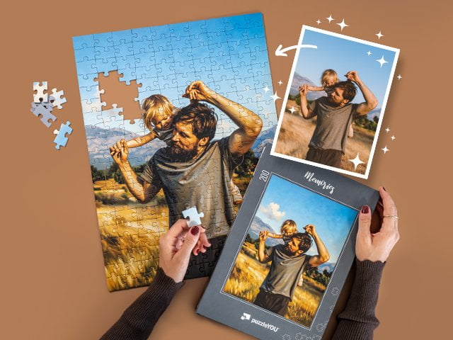 Puzzle personalizado AI Art