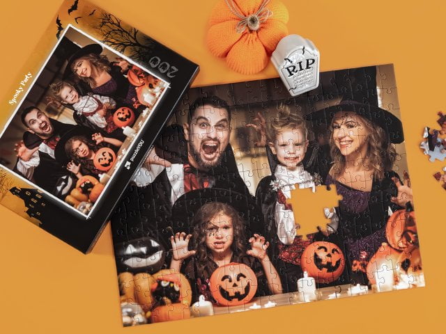 Puzzle personalizado Halloween | puzzleYOU